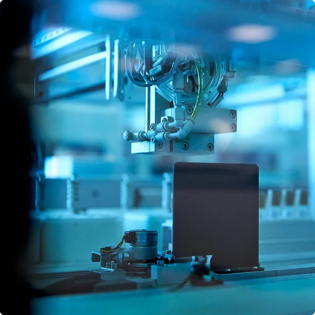 Precision equipment in a medical manufacturing environment