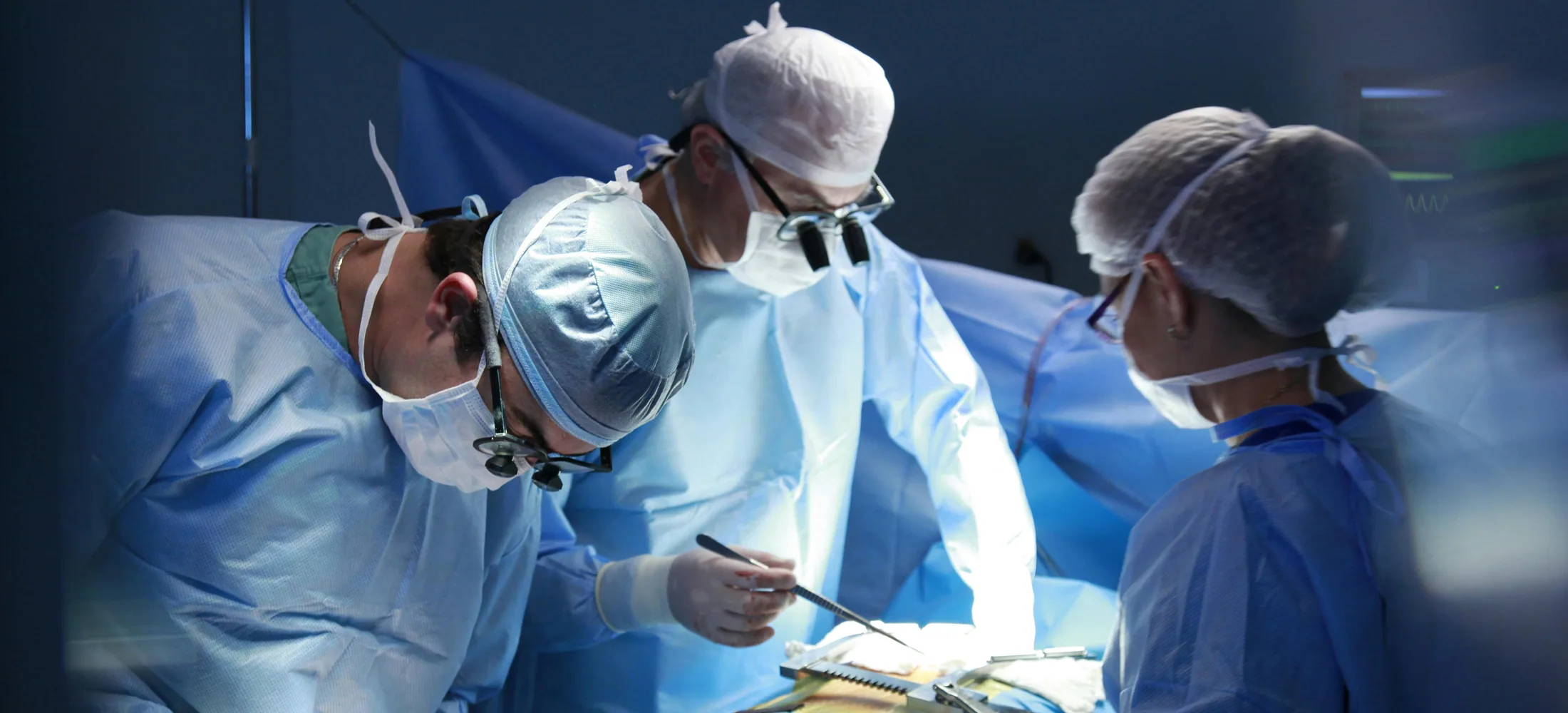 Rentals MD clinical support team in a modern operating room